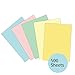 Hammermill Assorted Colored Paper, Colors 20 lb Printer Paper, 8.5 x 11-1 Ream (500 Sheets) - Made in the USA, Pastel Paper, 102120R