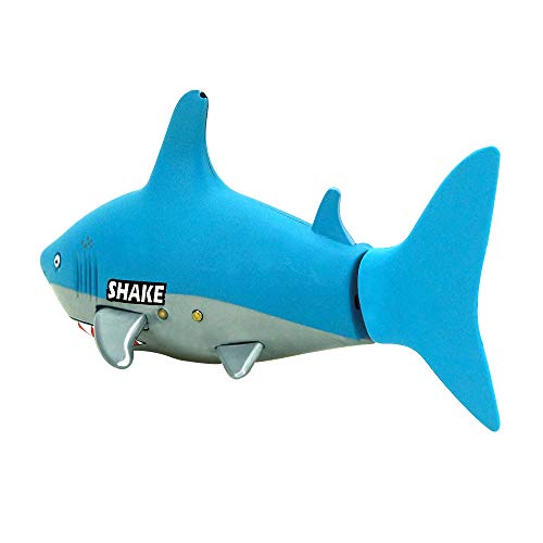 LtrottedJ Mini RC Shark Toy Remote Control Fish Boat Kids Fish with USB Cable Kids Gift - Thumbnail 4