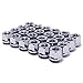 M CARKUMI Mastiff 11309 Open-End, M14x1.5 Thread, Triple-Chrome Finish, Bulge Acorn Lug Nut Set (Pack of 24)