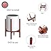 Wood Plant Stand for Flower Pot Holder, Modern Plant Holders Used for Office & Home Decor, Ideal to Display on Both Indoor & Outdoor, Easily Flip Brown Color| 14″/10″ (Plant and Pot not Included)thumb 4