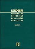 Dictionnaire historique langue française 2 volume by 