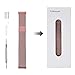7 Colors for Quick Release Watch Strap, Fullmosa Milanese Magnetic Closure Stainless Steel Watch Band Replacement Strap for 20mm Rose Pink