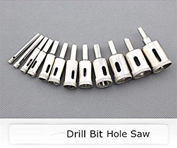 Generic 28mm 1pcs : 3MM-28MM Diamond Coated Core Hole Saw Drill Bit Set Tools For Tiles Marble Glass Tile or Granite Diamond Coated Core Hole Saw