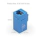 VCE UL-Listed CAT6 Keystone Coupler 5-Pack, Ethernet Coupler Female to Female, RJ45 Coupler for CAT6/CAT5e/CAT5, Keystone Jack, Blue