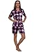 Del Rossa Womens Satin Pajamas, Short Pj Set with Piping