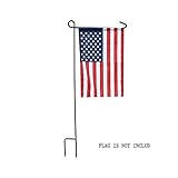 Winfa Home Backyard Garden Flag Stand
