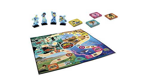 Pressman Wild Kratts Race Around The World Board Game & 10795-06 Wild