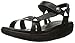 Skechers Women's Shape UPS 0.5 Tone It Wedge Sandal, Black, 9 M US