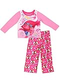 Trolls Movie Poppy Girls Fleece Pajamas (Little Kid/Big Kid)