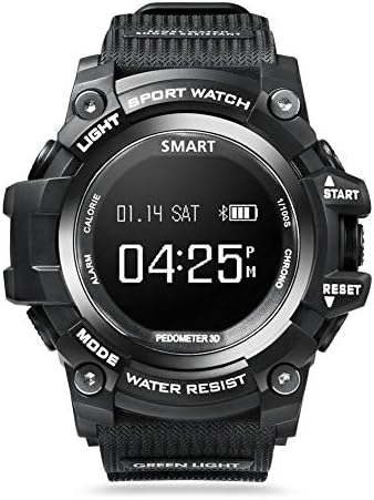 Besteffie 0.98-Inch Smart Sport Watch T1 OLED Display Heart Rate Monitor IP68 Waterproof Push Message Call Reminder for Android IOS Phone