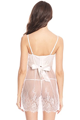 Unilove-Sexy-Babydoll-Lingerie-for-Women-Lace-Babydoll-Nightwear-Chemise-Lingerie