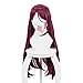 Cfalaicos LoveLive!Sunshine!! Love Live Sunshine Sakurauchi Riko Purple Red Long Hair Wigs Anime Cosplay Wig