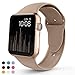 VATI Sport Band Compatible with Apple Watch Band 40mm 44mm 42mm 38mm, Soft Silicone Sport Strap Replacement Bands Compatible with iWatch Apple Watch Series 4, Series 3/2/1 S/M M/L