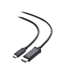 Cable Matters - Cable USB-C a HDTV (compatible con Thunderbolt 3 puertos) compatible con 4K 60Hz 6 patas