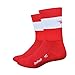 DeFeet Aireator Team Double Cuff Socks, Red, Large