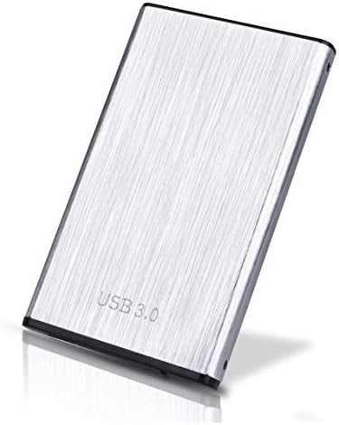 Mmizzle External Hard Drive 2TB Portable Hard Drive USB3.0 HDD Compatible Xbox/PC/Mac/ PS4 (2TB-Sliver)