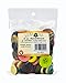 125 (Approx) Assorted Buttons for Crafts - Bulk Button 4-Ounce Bag - Small & Large Buttons for Sewing, Shirts, Clothes, Sorting - Mixed Colorful Decorative Craft Button in Bulk