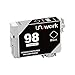Uniwork Technology Remanufactured Ink Cartridge Replacement for Epson T098 ( Black,Cyan,Magenta,Yellow,Light Cyan,Light Magenta , 7-Pack )