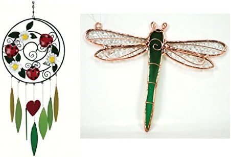 Gift Essentials GE143 Green Dragonfly Sun Catcher by Gift Essentials