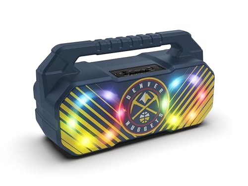 SOAR NBA WIRELESS BOOMBOX SPEAKER, DENVER NUGGETS