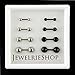 JEWELRIESHOP Assorted High Polished Stainless Steel Ball Barbell Helix Cartilage Tragus Ear Lobe Stud Earring (02. Steel Black)