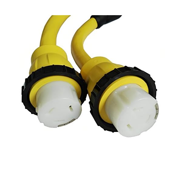 Parkworld-692057-Marine-50-AMP-Shore-Power-1-to-2-Y-Adatper-SS2-50P-Male-Plug-to-SS2-50R-Female-2EA-connector Parkworld-692057-Marine-50-AMP-Shore-Power-1-to-2-Y-Adatper-SS2-50P-Male-Plug-to-SS2-50R-Female-2EA-connector