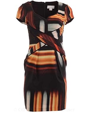 Jessica Simpson Women’s Printed X-Front Dress