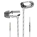 Saimly Earbuds, In-Ear Metal Earphones, Stereo Bass Headphones with Mic