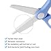Premium Safety Portable Cutter - Ceramic Scissors Healthy Baby Food Scissors(1 Pack)