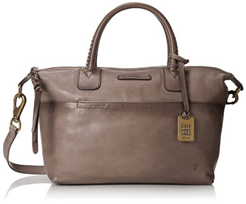 FRYE Jenny Satchel Top Handle Handbag,Grey,One Size