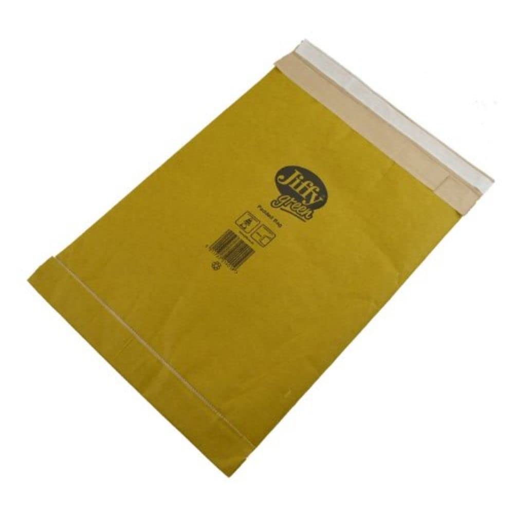Jiffy JPB-3 195 x 343 mm Size 3 Padded Bag for DVD, Box of 100