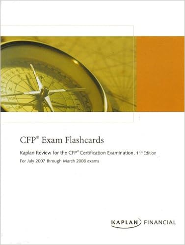 Cfp Exam Flashcards Kaplan Review For The Cfp Certification