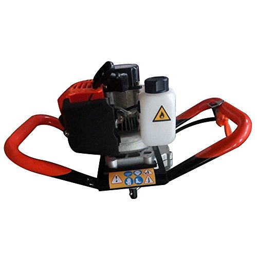 image for Eapmic 52cc 2-Stroke 2.3HP Gas Powered Post Hole Digger Borer Ground F