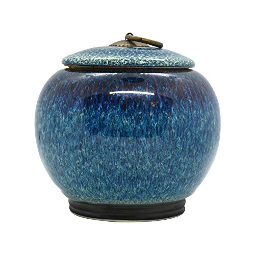 HOMELEX Always Remember Classic Souvenir Pet Cat Dog Ceramics Ashes Funeral Urn (5Lx5W)