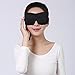 Dycarfell Kinya Comfortable Soft 3D Contoured Shading 100At Light Bloacking Sleeping Mask, Eye Cover Breathable Sponge