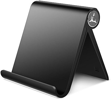 Cell Phone Stand, Tablet Stand Holders, Adjustable Multi-Angle Pocket Desktop Holder Desk Stand for Smartphone iPhone X, 8, 7, 6, 6s Plus, iPad, Galaxy Google HTC LG, Nintendo Switch