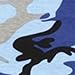 Rothco T-Shirt/Electric Blue Camo, Large