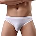 WINDAY Men Briefs Breathable Ice Silk Triangle Bikinis and Briefs N04 XXL/US XL 4-Pack Mixed Color