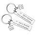 New Home Keychain New Home New Adventures Keychain First Home Gift Housewarming Gift Realtor Closing Gifts House Keyring (2 Pack)