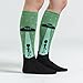 Sock It To Me, I Believe, Womens Knee-High Tube Socks, Alien and UFO Socks