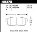 Hawk Performance HB378F.626 HPS Performance Street Brake Pads