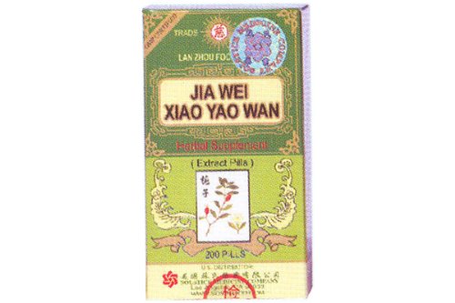 Jia Wei Xiao Yao Wan (200 Pills) - 16oz (Pack of 3)