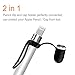 Fintie Pencil Clip with Cap Holder 2 Pieces, Compatible for Apple Pencil 1st Generation, iPad 10.2