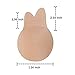 Nipple Covers,Sticky Bra Breast Lift Pasties Reusable Silicone Backless Strapless Adhesive bras