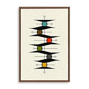 Framed Abstract Colorful Home Artwork for Living Room Bedroom