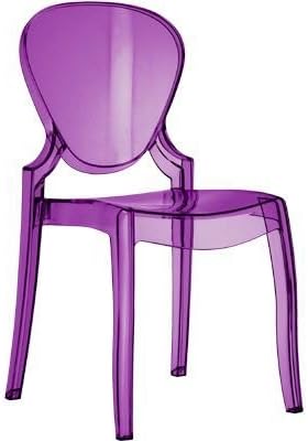 Pedrali Set 4 Queen 650 Transparent Purple