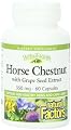Natural Factors Horse Chestnut with Grape Seed Extract 350 Mg , 60- capsules