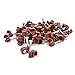 kenable Brown 100 x 7mm Round Cable Clips Secure Fastenings Cables