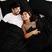 Bare Home Bedding Duvet Cover King Size - Premium 1800 Super Soft Collection - Lightweight, Cooling - Soft Breathable Bedding Duvet Cover (King, Black)