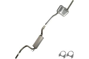 Northeastern Exhaust Stainless Steel Resonator Muffler System Kit fits: 2003-2007 Ford Focus sedan